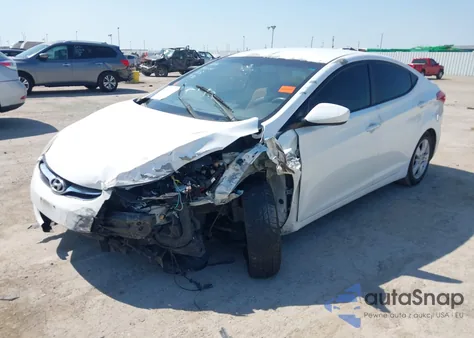 2013 Hyundai Elantra Gls from USA, damaged, VIN 5NPDH4AE3DH255147